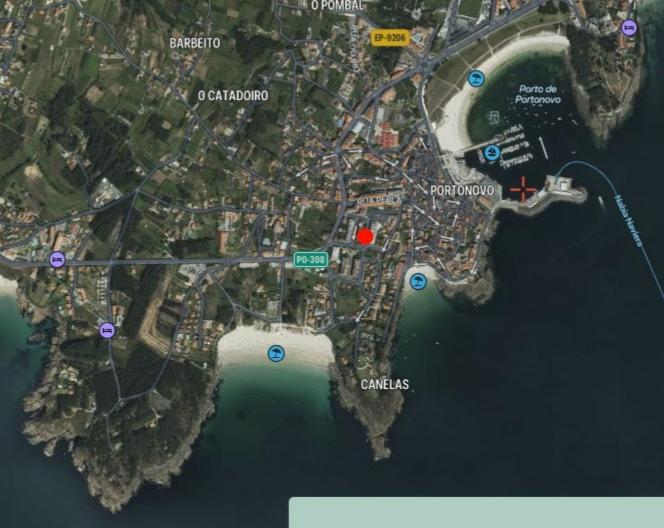 K-Nelas Home Muy Cerca De La Playa Y Del Centro Sanxenxo Exteriör bild