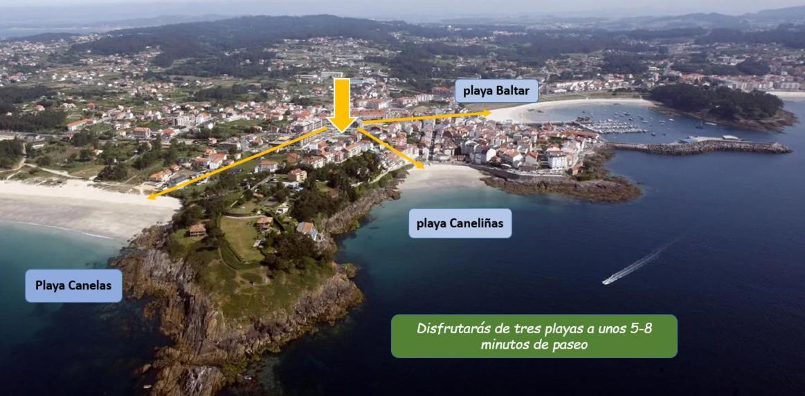 K-Nelas Home Muy Cerca De La Playa Y Del Centro Sanxenxo Exteriör bild